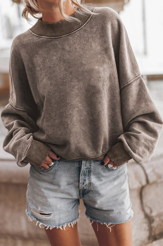 Diane Mineral Washed Sweatshirt