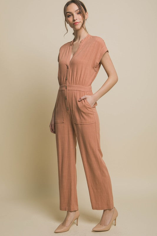 Veronica Pocketed Jumpsuit