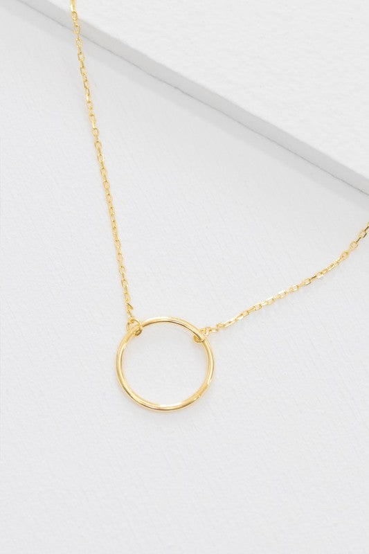 Maddox Circle Necklace