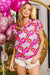 Barbie Floral Ruffled Blouse