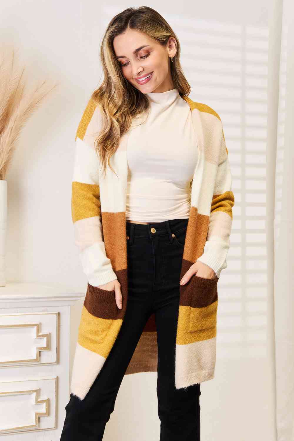 Raquel Color Block Cardigan