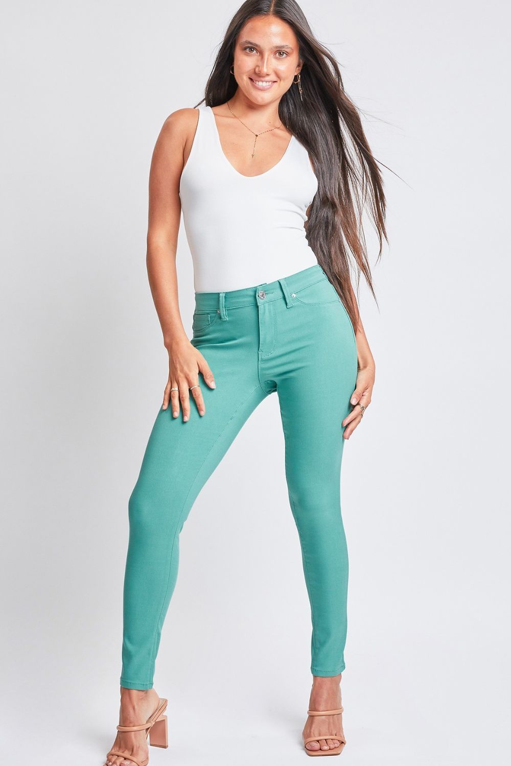 Trisha Mid-Rise Skinny Pants