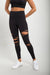 Laser-Cut High Waist Leggings - Zen Boutique : Designs For A Lifetime