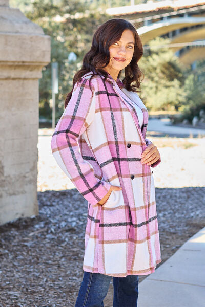 Diana Plaid Coat