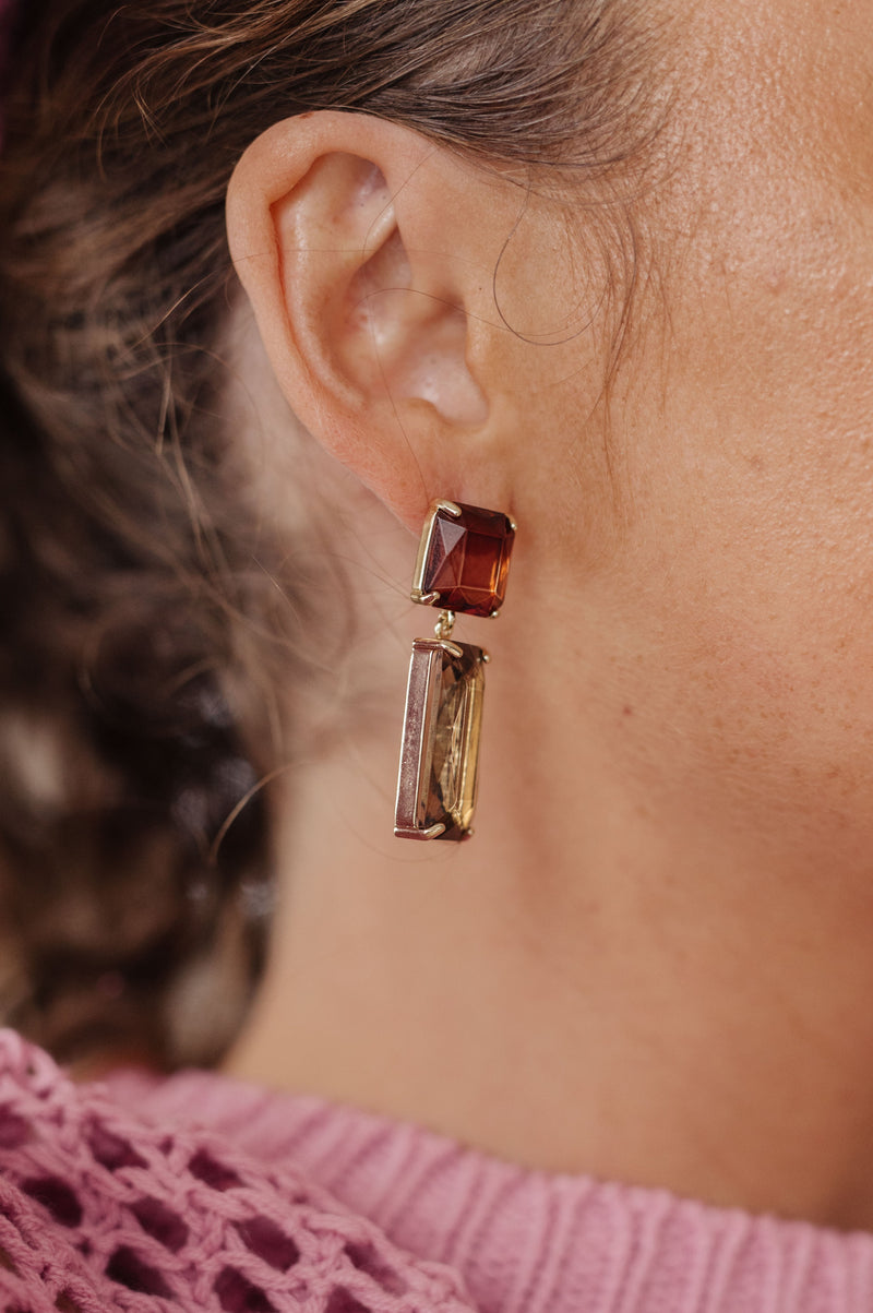 Sparkly Crystal Earrings