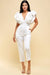 Ruffle Detailed Sleeve Jumpsuit - Zen Boutique : Designs For A Lifetime