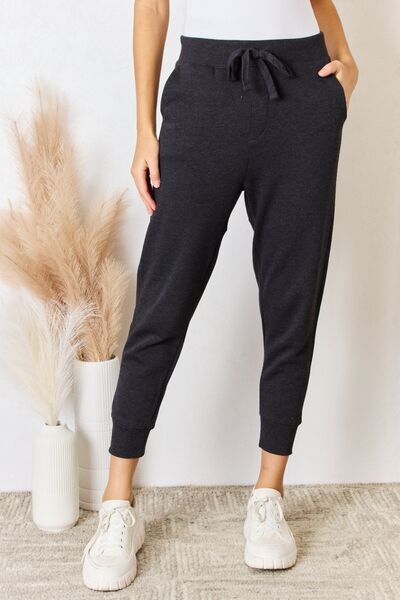 Courtney Drawstring Cropped Joggers